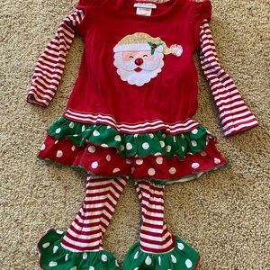 Christmas Outfit 2T - Santa